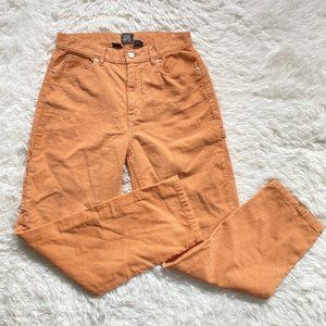 UO BDG Corduroy High-Waisted Slim Straight Painter Utility Jean Pants